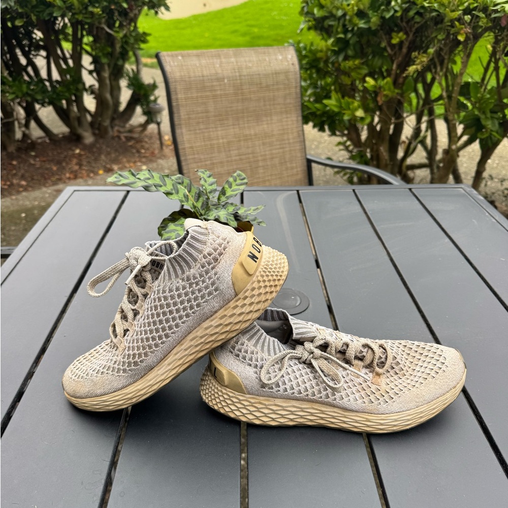 NOBULL Light Gray Knit Runners